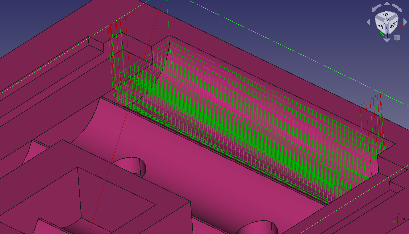3D Pocket Sample Adaptive Start