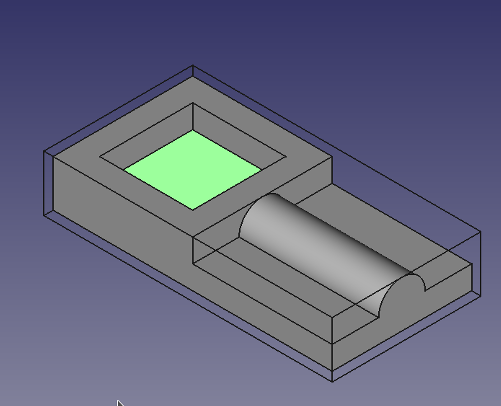 Path Pocket Shape example